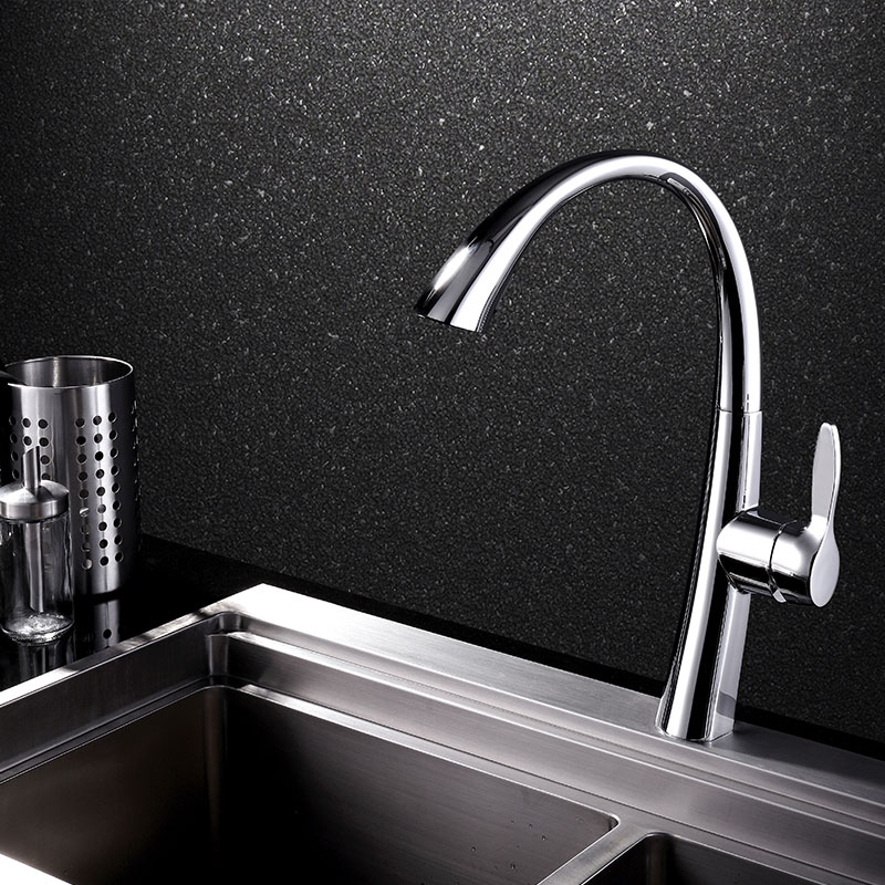 OUBAO Kitchen Sink Mixer Taps, modernes High-End-Design