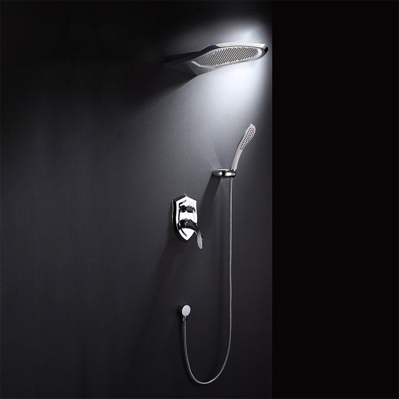 Duschkabine Badezimmer-Duschmischer mit Regenduschkopf und Handbrausen