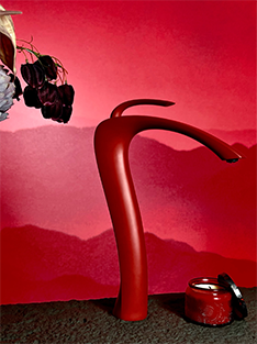 OUBAO Red Goddess Art Wasserhahn – Eine elegante Wahl für stilvolle Häuser