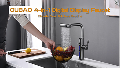 OUBAO 4-in-1 Faucet Redefines Kitchen Water Experience